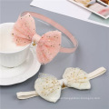 Guangzhou fashion flower bowknot hair accessories for girls wholesale